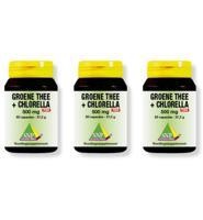 SNP Groene thee chlorella 500 mg 2 + 1 (180 caps) - thumbnail