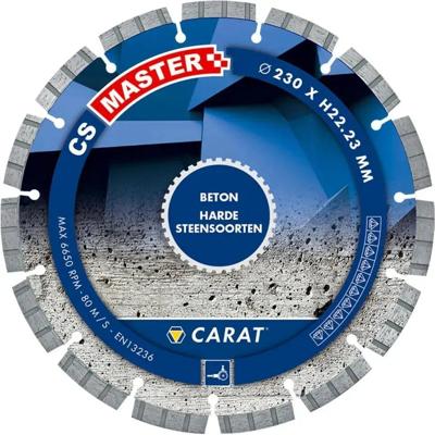 Carat Diamantzaagblad ø230x22.23 cs master beton