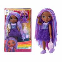 Rainbow High Littles - Pop van 15 cm + huisdier - Donkerpaars - Geschikt voor kinderen vanaf 4 jaar - thumbnail