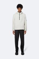 Rains Dames Fleece Pullover Hoodie - Black - thumbnail