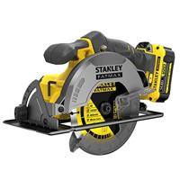Stanley FATMAX SFMCS500M2K V20 18V Accu Cirkelzaag | 2x 4.0Ah Accu&apos;s + Lader | In Koffer - SFMCS500M2K-QW - thumbnail