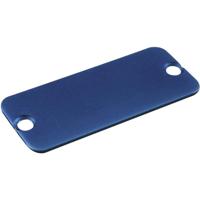 Hammond Electronics 1455NALBU-10 1455NALBU-10 End plate Aluminium Blauw 1 stuk(s) - thumbnail