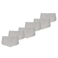 Puma Dames Mini Shorts Invisible Cotton 6-pack Light Grey Melange-S - thumbnail