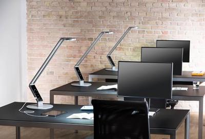 Luctra TABLE PRO 2 RADIAL BASE 929123 LED-tafellamp LED LED vast ingebouwd Zilver Luctra TABLE PRO 2 RADIAL BASE 929123 LED-tafellamp LED LED vast ingebouwd Zilver