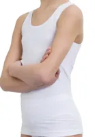 Comfort katoen meisjes hemdje brede band - Meisjes singlet katoen - thumbnail