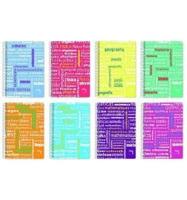 Schrift Pacsa Geel Multicolour Din A4 4 Onderdelen 80 Lakens - thumbnail