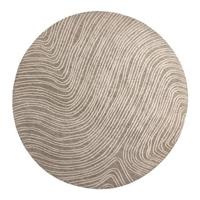 Nohr Rond Vloerkleed 'Memorie' 200cm, kleur Beige - thumbnail