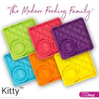 Likmat kitty groen 10cm - Gebr de boon - thumbnail