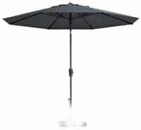 Parasol PAROS 300cm opdraai GRIJS - thumbnail