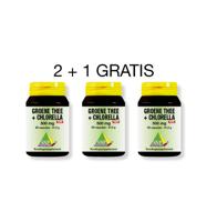 SNP Groene thee chlorella 500 mg 2 + 1 (180 caps) - thumbnail