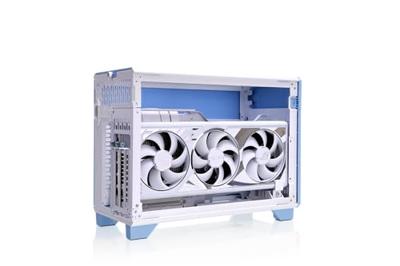 Thermaltake TR100 Hydrangea Blue Mini-tower Gaming-behuizing Babyblauw Zijvenster