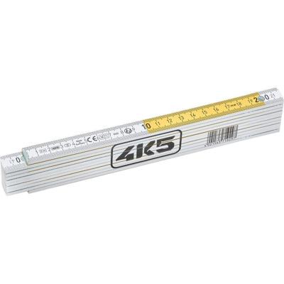 4K5 Tools FR2X Stabiele duimstok met hoekmeter - 606.105-2