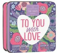 Scottish Fine Soaps Soap in a Tin Sweet Hearts To You With Love 100gr - thumbnail