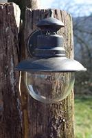 Brilliant Artu 96128/86 Buitenlamp (wand) Spaarlamp, LED E27 53 W Zwart, Goud - thumbnail