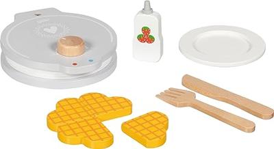 Goki houten wafelijzer met accesoires, 9dlg.