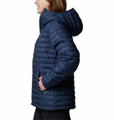 Columbia Silver Falls™ II Hooded Isolatiejas Dames Collegiate Navy M