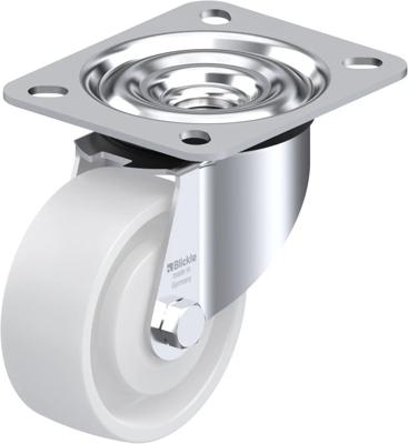 Blickle LE-PO 80KA Zwenkwiel Wieldiameter: 80 mm Draagvermogen (max.): 150 kg 1 stuk(s)