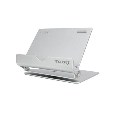Mobiel- of tabletondersteuning TooQ PH0002-S 90º 360º Zilverkleurig