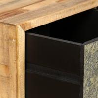Salontafel 90x65x40 cm massief gerecycled teakhout - thumbnail