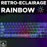 Toetsenbord The G-Lab Azerty Frans - thumbnail