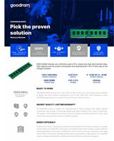 Goodram 8GB DDR3 geheugenmodule 1600 MHz - thumbnail