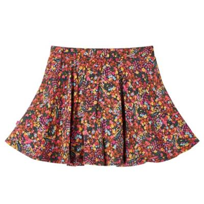 Kinderrokje met bloemenprint 140 meerkleurig Kinderrokje met bloemenprint 140 meerkleurig