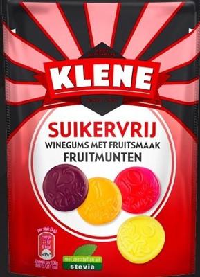 Klene Fruitmunten Suikervrij Klene Fruitmunten Suikervrij