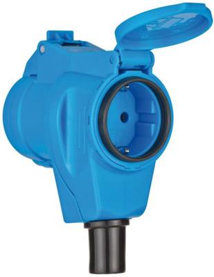 Brennenstuhl CEE-haakse koppeling 230V/16A IP44 - 1x 230V/16A, 1x 230V CEE 16A 3-polig - 1080980 Brennenstuhl CEE-haakse koppeling 230V/16A IP44 - 1x 230V/16A, 1x 230V CEE 16A 3-polig - 1080980