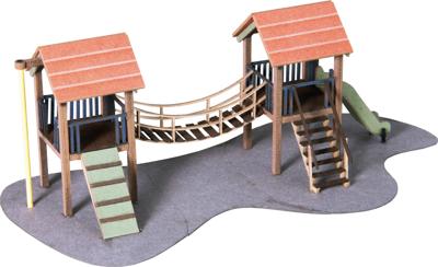 NOCH Laser-Cut minis® 0014367 H0 Laser-Cut minis avonturenspeeltuin Lasercut bouwpakket
