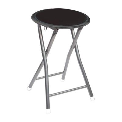 Kruk Atmosphera Opvouwbaar Zwart 30 x 30 x 45 cm Kruk Atmosphera Opvouwbaar Zwart 30 x 30 x 45 cm