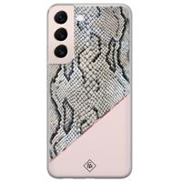 Samsung Galaxy S22 Plus siliconen hoesje - Snake print - thumbnail