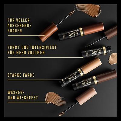 Max Factor 2000 Calorie Brow Sculpt Volumising Brow Gel 4.50 ml 001 Soft Brown Wenkbrauw Make-Up