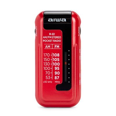 Transitorradio Aiwa R-22RD Rood - thumbnail