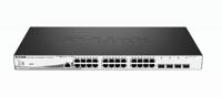 D-Link DGS-1210-28MP/E Netwerk switch RJ45/SFP 24 + 4 poorten 56 GBit/s PoE-functie - thumbnail