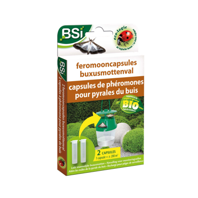 BSI Navulling Feromooncaps buxusmottenval 2-pack BSI Navulling Feromooncaps buxusmottenval 2-pack