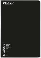 Schetsboek canson graduate 20vel 140gr a4 wit - thumbnail