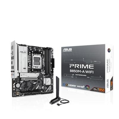 Asus PRIME B850M-A Moederbord Socket AMD AM5 Vormfactor Micro-ATX Moederbord chipset AMD® B850
