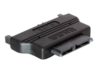 Delock Adapter Schijf [1x SATA-combi-bus 15+7-polig - 1x Slimline SATA-bus 7+6-polig] Zwart