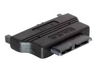 Delock Adapter Schijf [1x SATA-combi-bus 15+7-polig - 1x Slimline SATA-bus 7+6-polig] Zwart - thumbnail