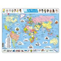 Selecta Larsen kaart wereld, 107st. - thumbnail