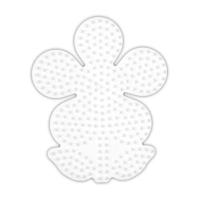 Hama Strijkkralen Grondplaat Bloem Wit - thumbnail