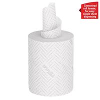 Kimberly-Clark Professional poetspapier Wypall Reach, wit, pak van 6 rollen - thumbnail