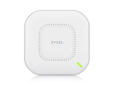 Zyxel - Draadloos Access Point met WiFi 6 (802.11ax Dual Band), 1,77 Gbps met Quad Core CPU en dubbele 2x2 MU-MIMO-antenne, Beheerbaar via Nebula APP/Cloud of standalone [NWA110AX]
