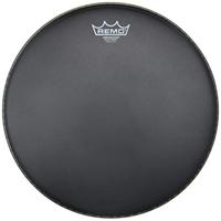Remo ES-0814-10 Ebony Suede Ambassador Black Dot 14 inch drumvel - thumbnail