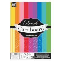 Creative Craft Group Gekleurd karton a4 220gsm, 72st. - thumbnail