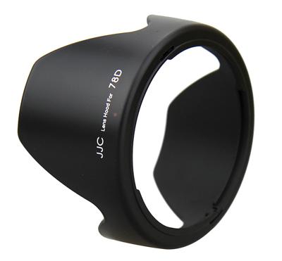 JJC Zonneklep LH78D vervangt EW78D geschikt voor Canon EF-S 3.5-5.6/18-200mm IS EF 3.5-5.6/28-200mm USM