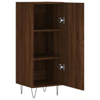 Dressoir 34,5x34x90 cm bewerkt hout bruin eikenkleur - thumbnail
