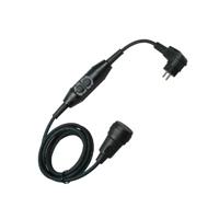 Kopp 141816016 PRCD-verlengkabel PRCD-S 230 V Zwart IP44 - thumbnail