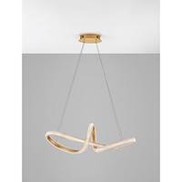 Lyora HanglampMedora krul goud 75cm - 9748157 - thumbnail