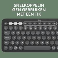 Logitech Pebble 2 Combo toetsenbord Inclusief muis RF-draadloos + Bluetooth QWERTY US International - thumbnail
